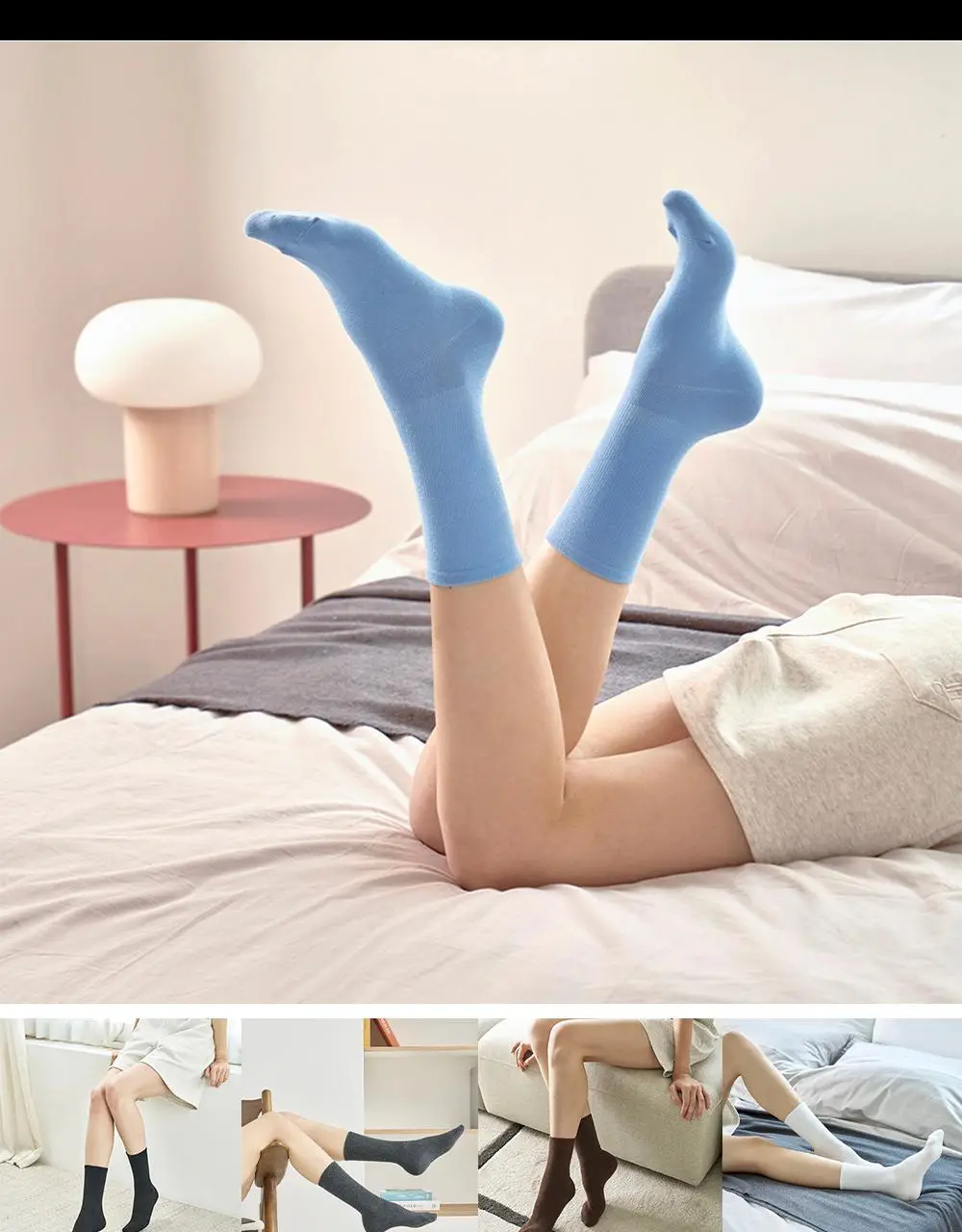 [단독기획] 나른 슬림 서포트 삭스 Short/Long (7colors) 상세페이지 11